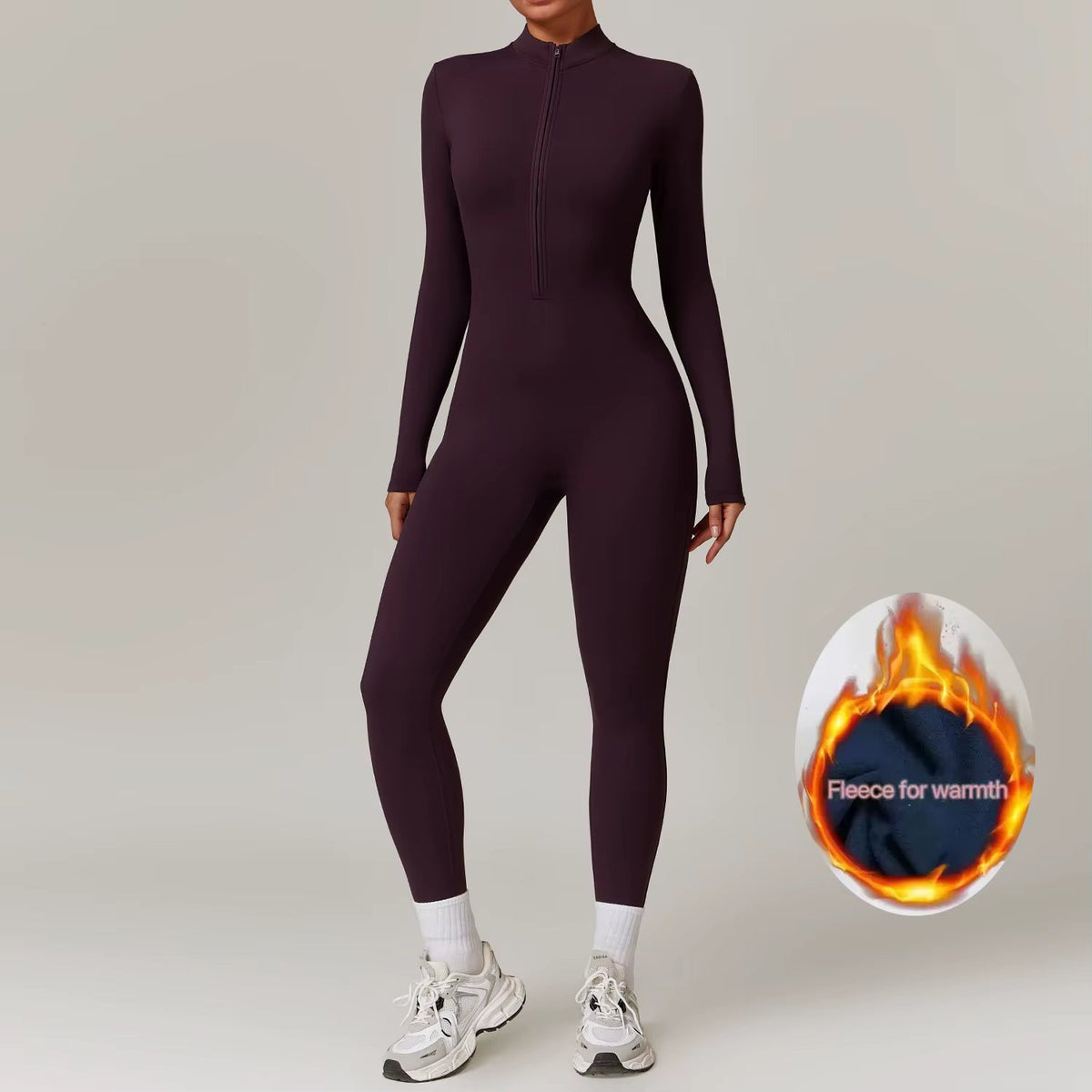 Thermal long-sleeve jumpsuit