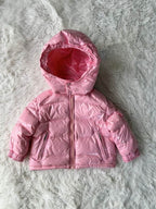 Glossy Puffer Jacket for Kids