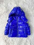 Glossy Puffer Jacket for Kids