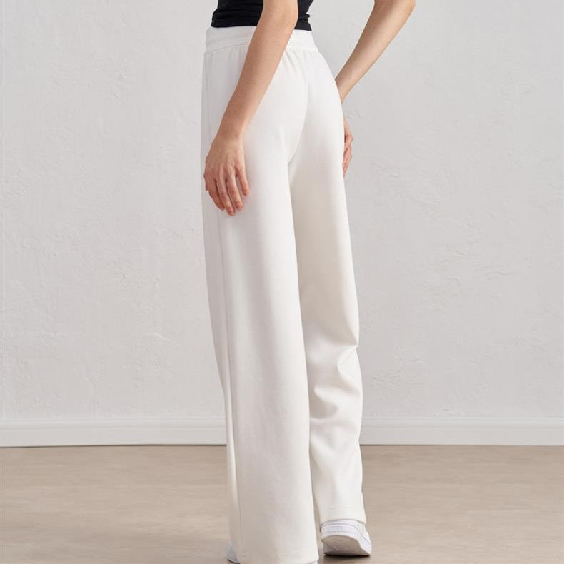 Wide-Leg Sweatpants