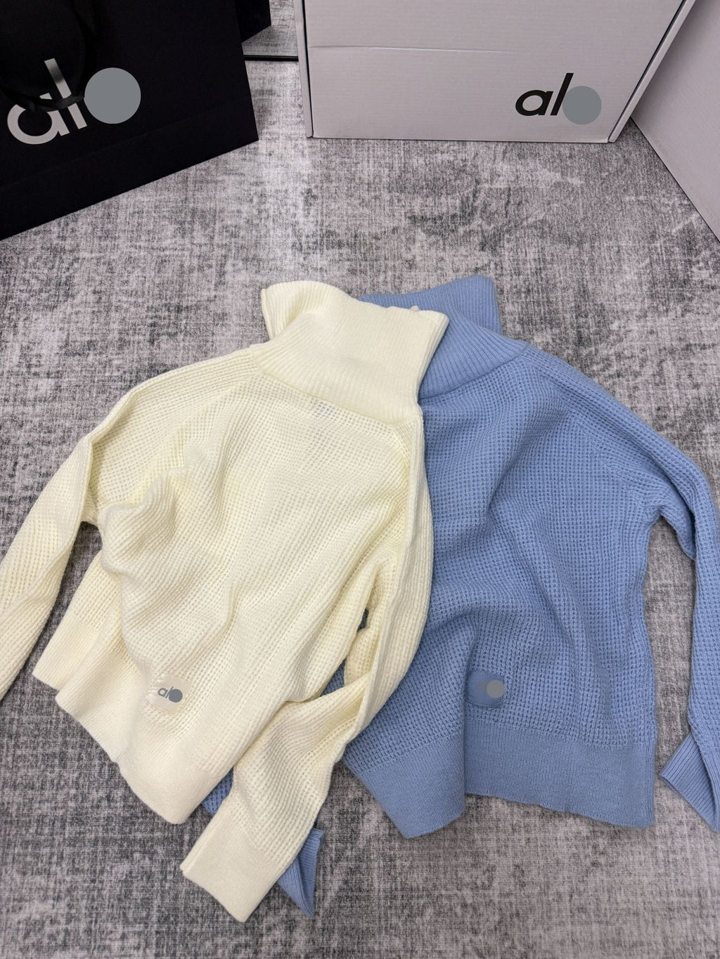 Waffle Knit Hoodie