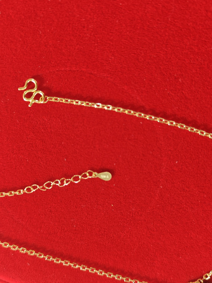 Four-Leaf Pendant Necklace