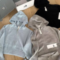 Waffle Knit Hoodie