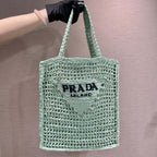 Green Woven Bag
