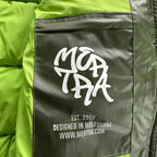 Hooded Glossy Puffer Jacket – Green