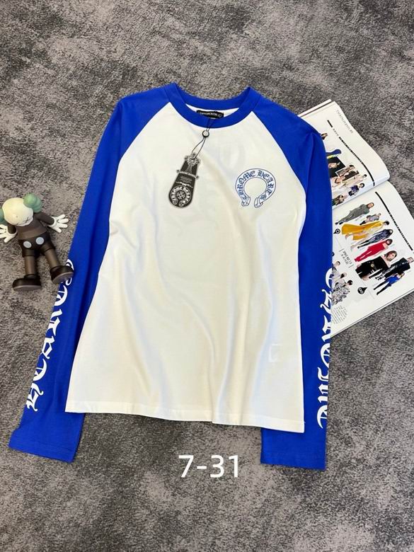 Chrome Graphic Long-Sleeve Top