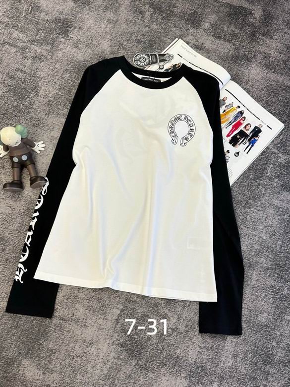 Chrome Graphic Long-Sleeve Top
