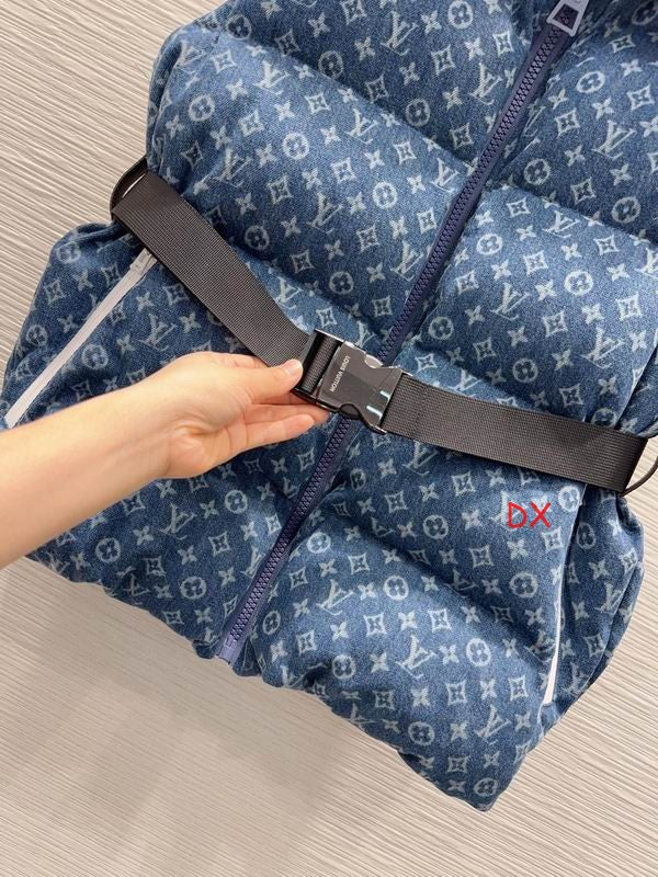 Blue Monogram Puffer Vest