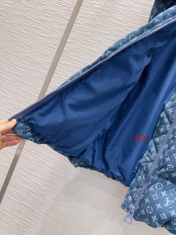 Blue Monogram Puffer Vest