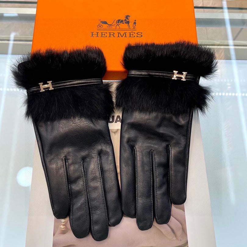 Premium Leather Gloves H