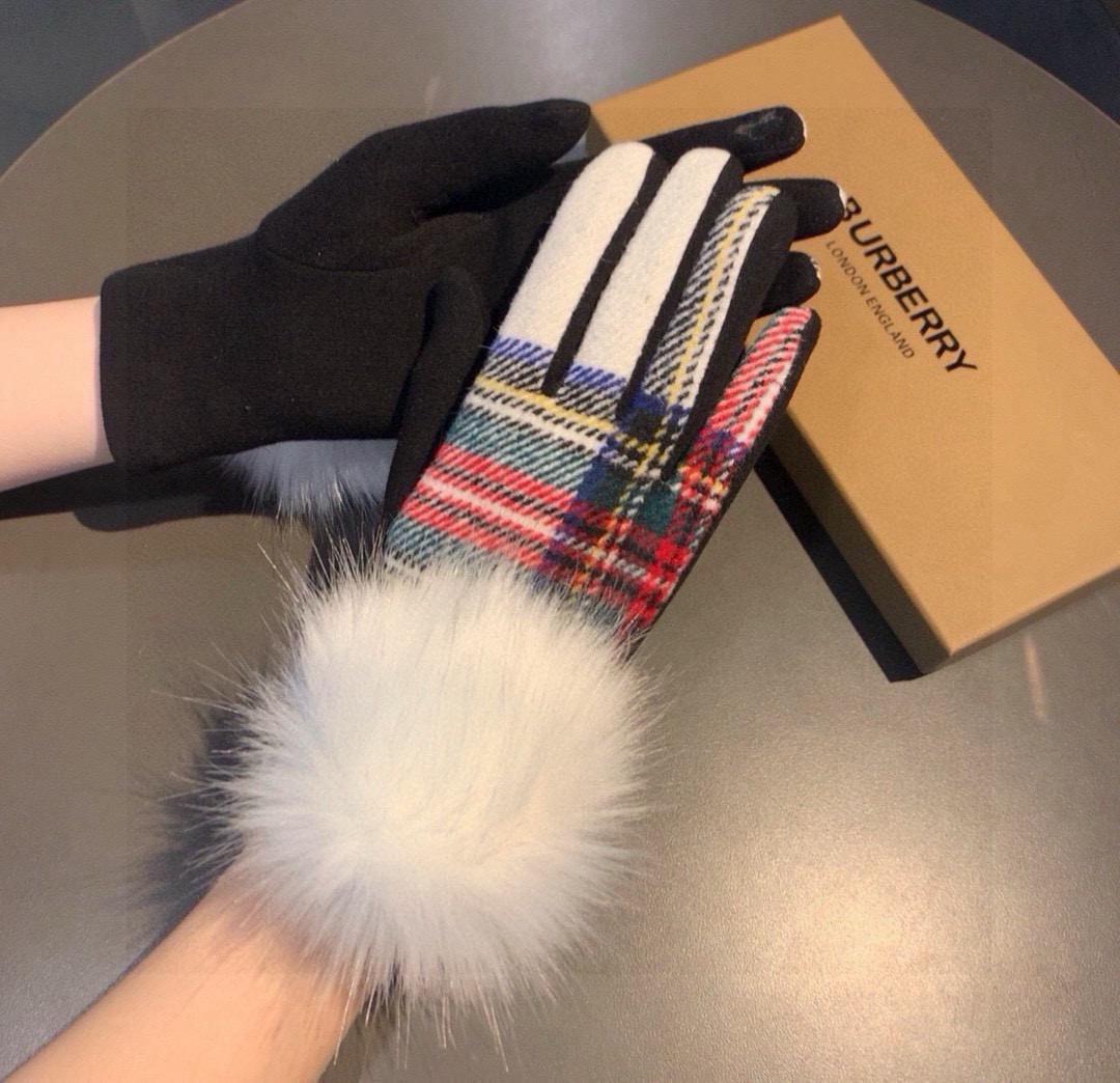 Premium Wool & fur Gloves