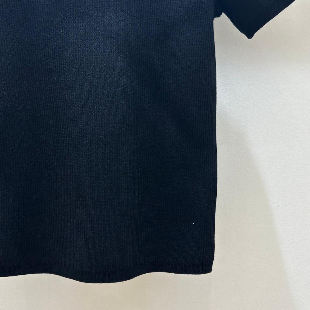 Short-Sleeve Knit Top