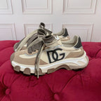 Taupe & Cream Chunky Sneakers