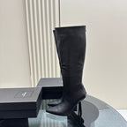 Black Leather Boots