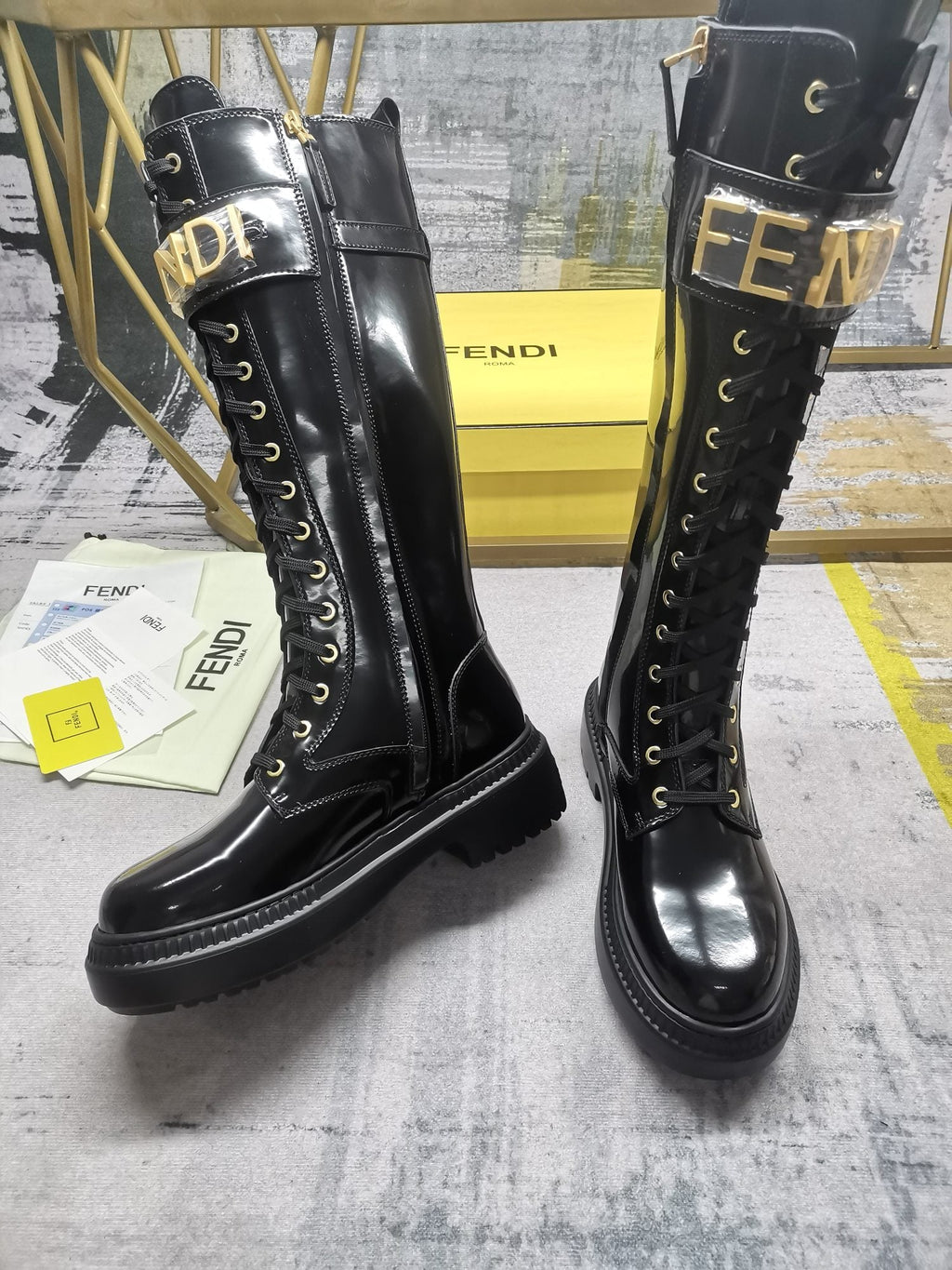 Women’s Chunky-Sole Martin Boots