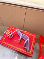 Snake Crystal Sandals
