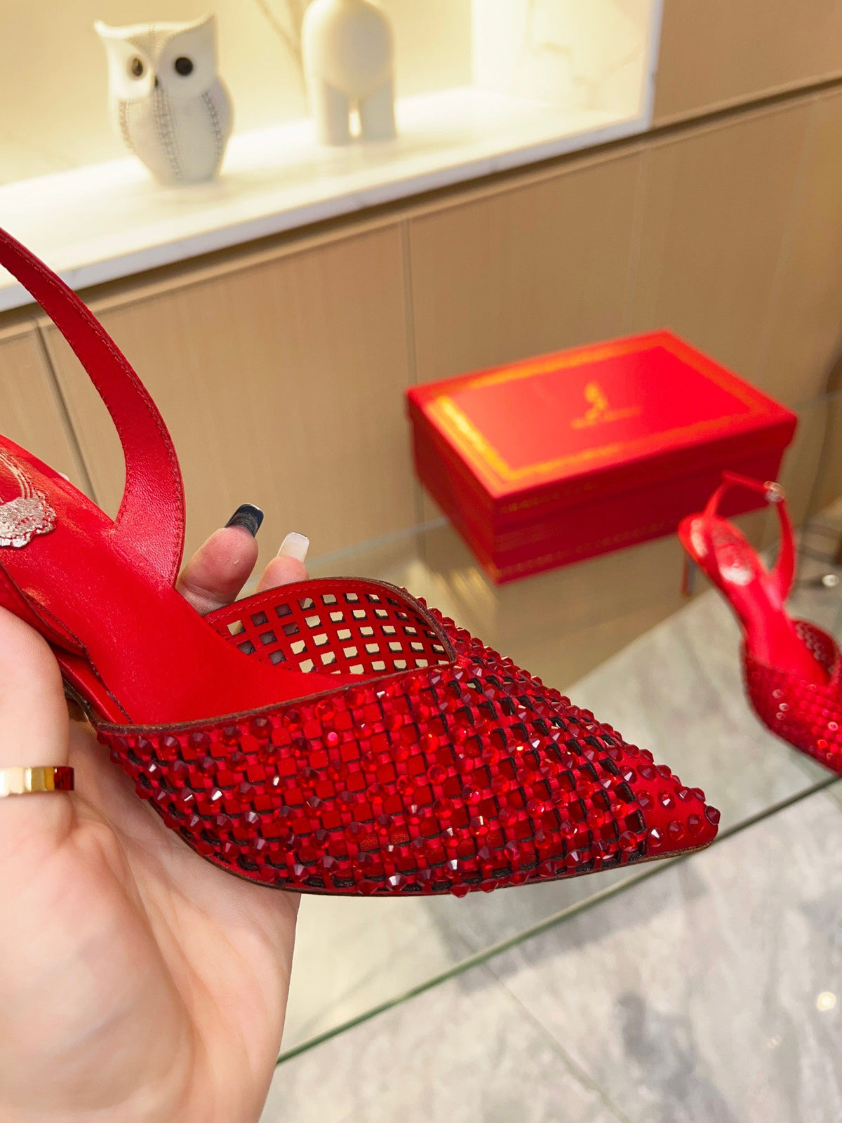 Fiona Gemstone Heels