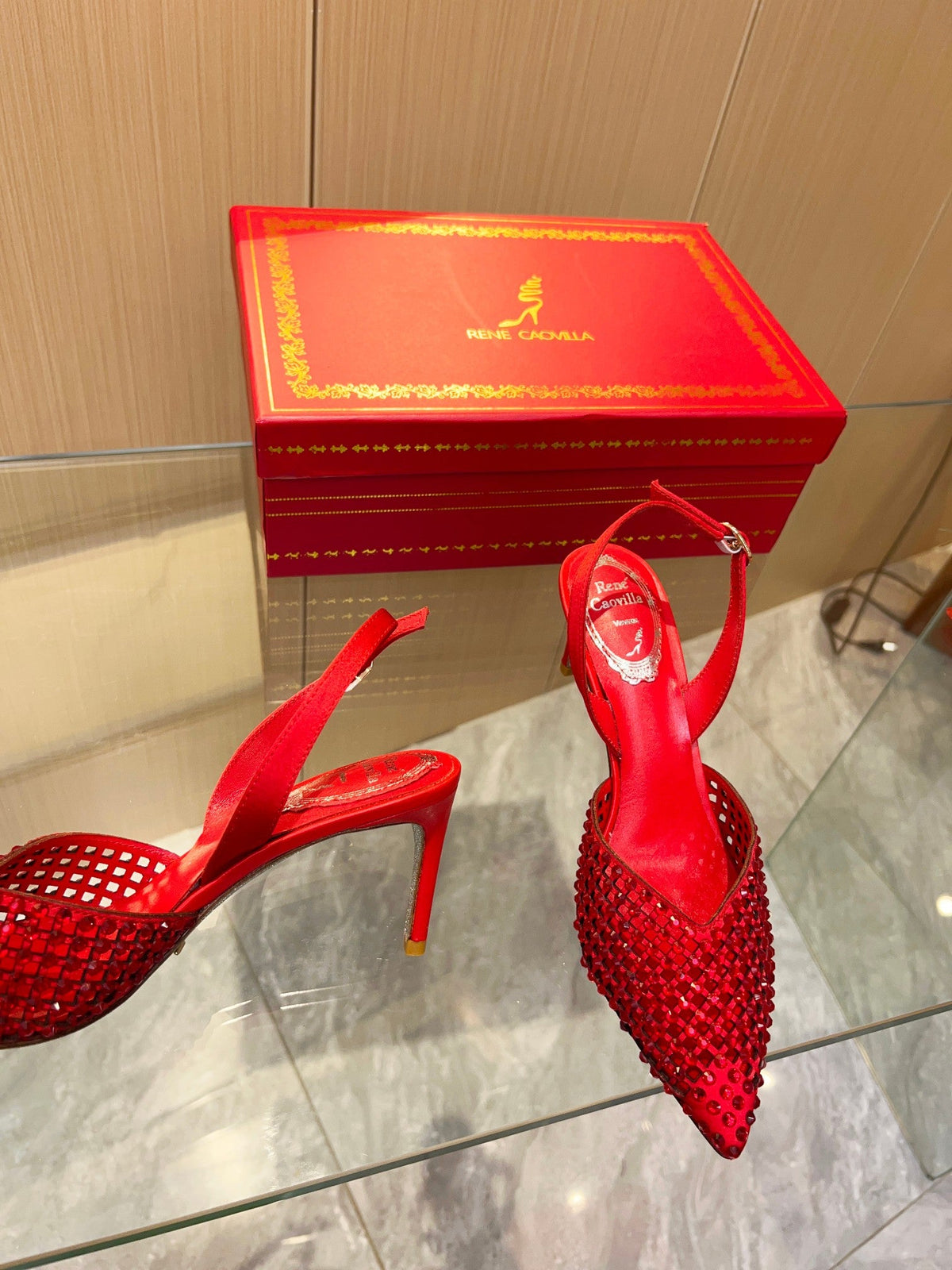 Fiona Gemstone Heels