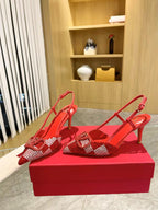 V-Buckle Heels
