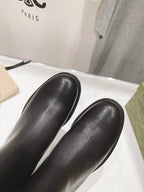 Women’s Chelsea Boots with Zipper – Calfskin