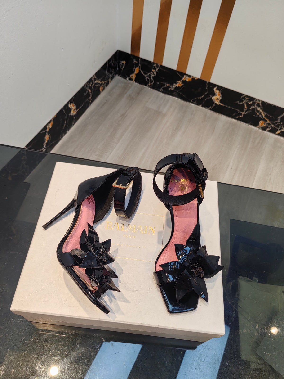 Patent Leather High Heels