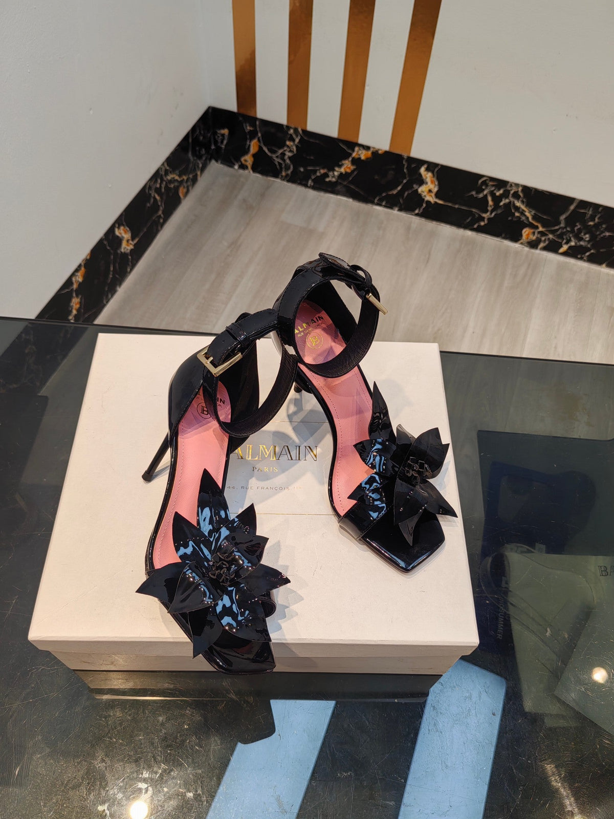 Patent Leather High Heels