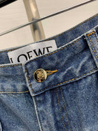 LW Straight-Leg Denim Pants
