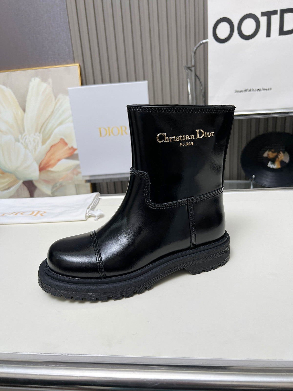 Women’s Calfskin Mid-Calf Boots