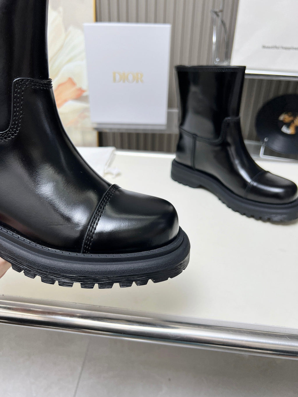 Women’s Calfskin Mid-Calf Boots