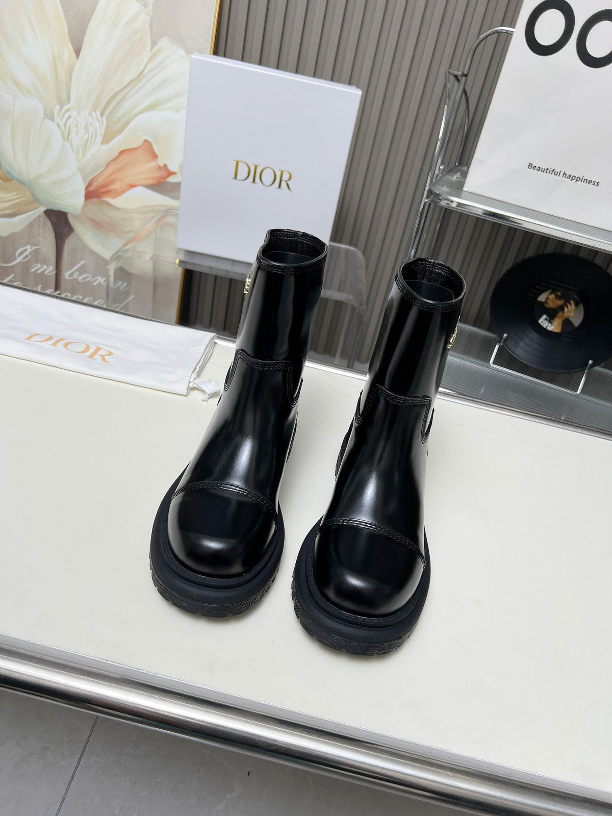 Women’s Calfskin Mid-Calf Boots