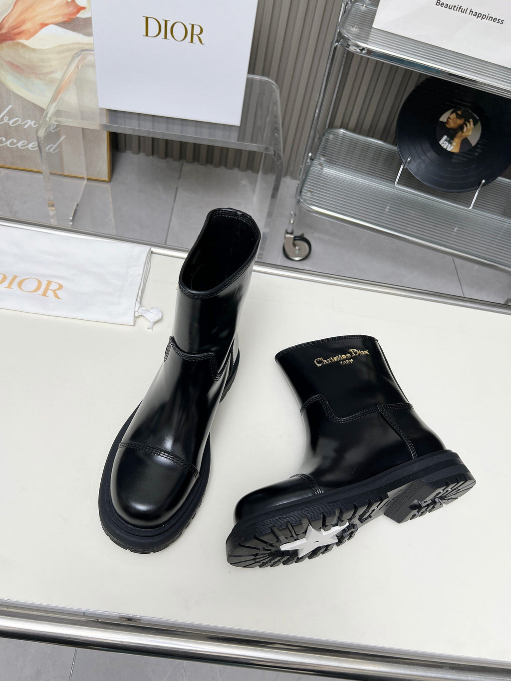 Women’s Calfskin Mid-Calf Boots