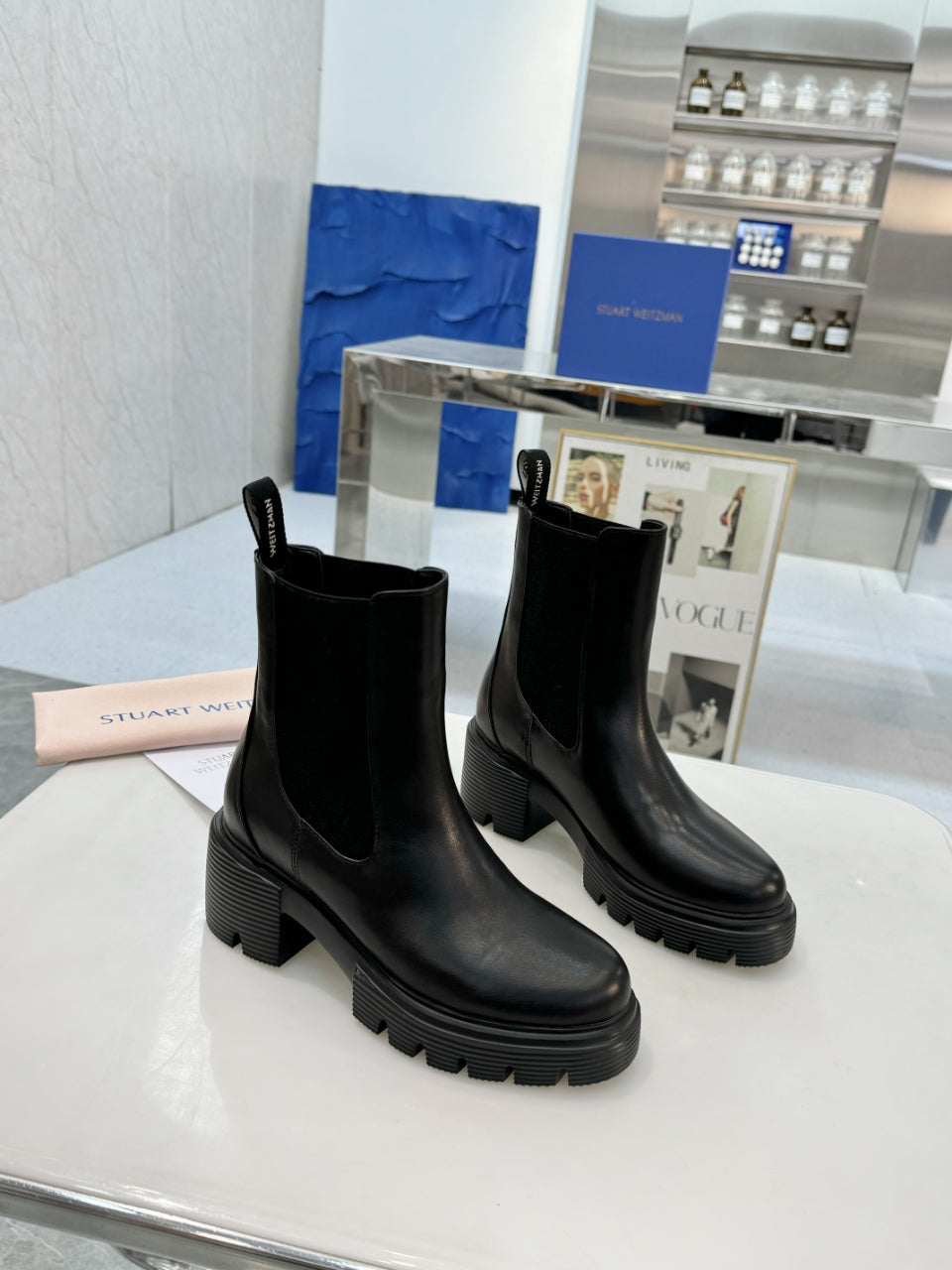 Women’s Chunky Sole Chelsea Boots