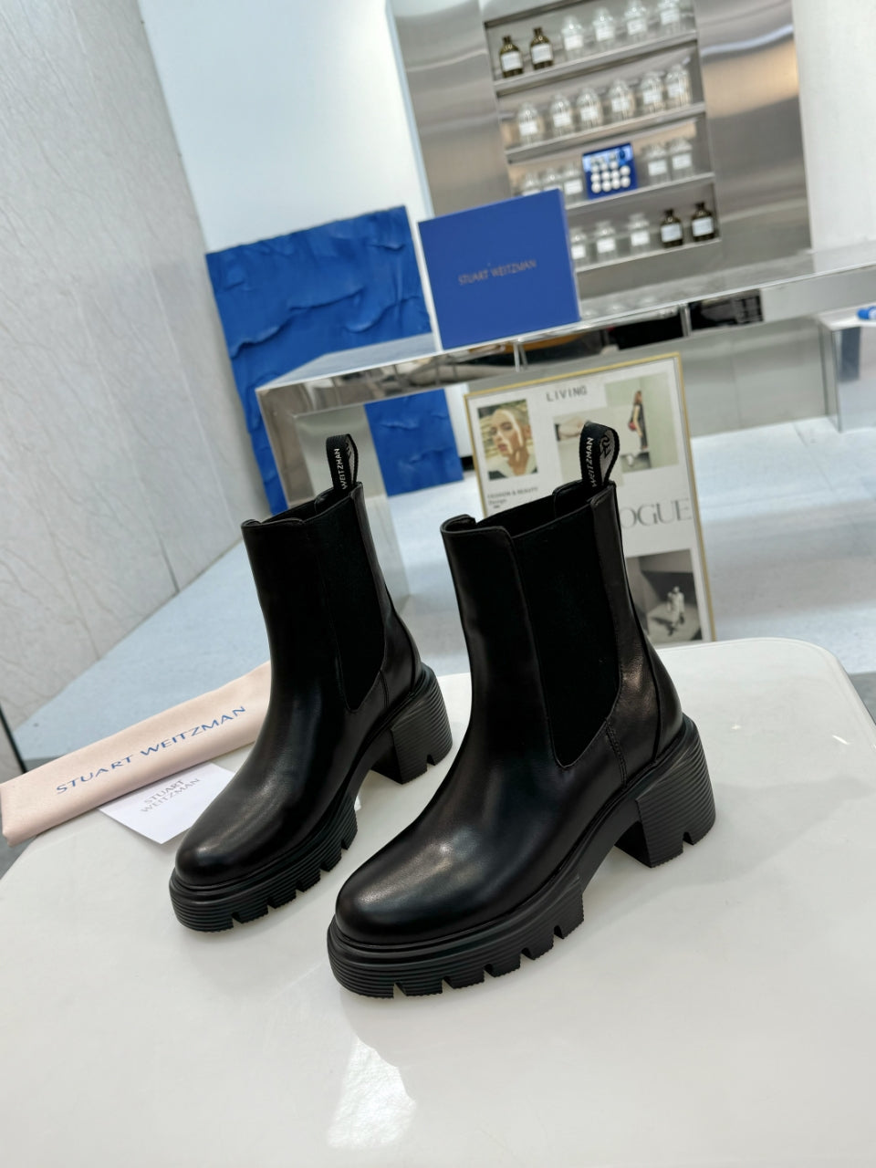 Women’s Chunky Sole Chelsea Boots