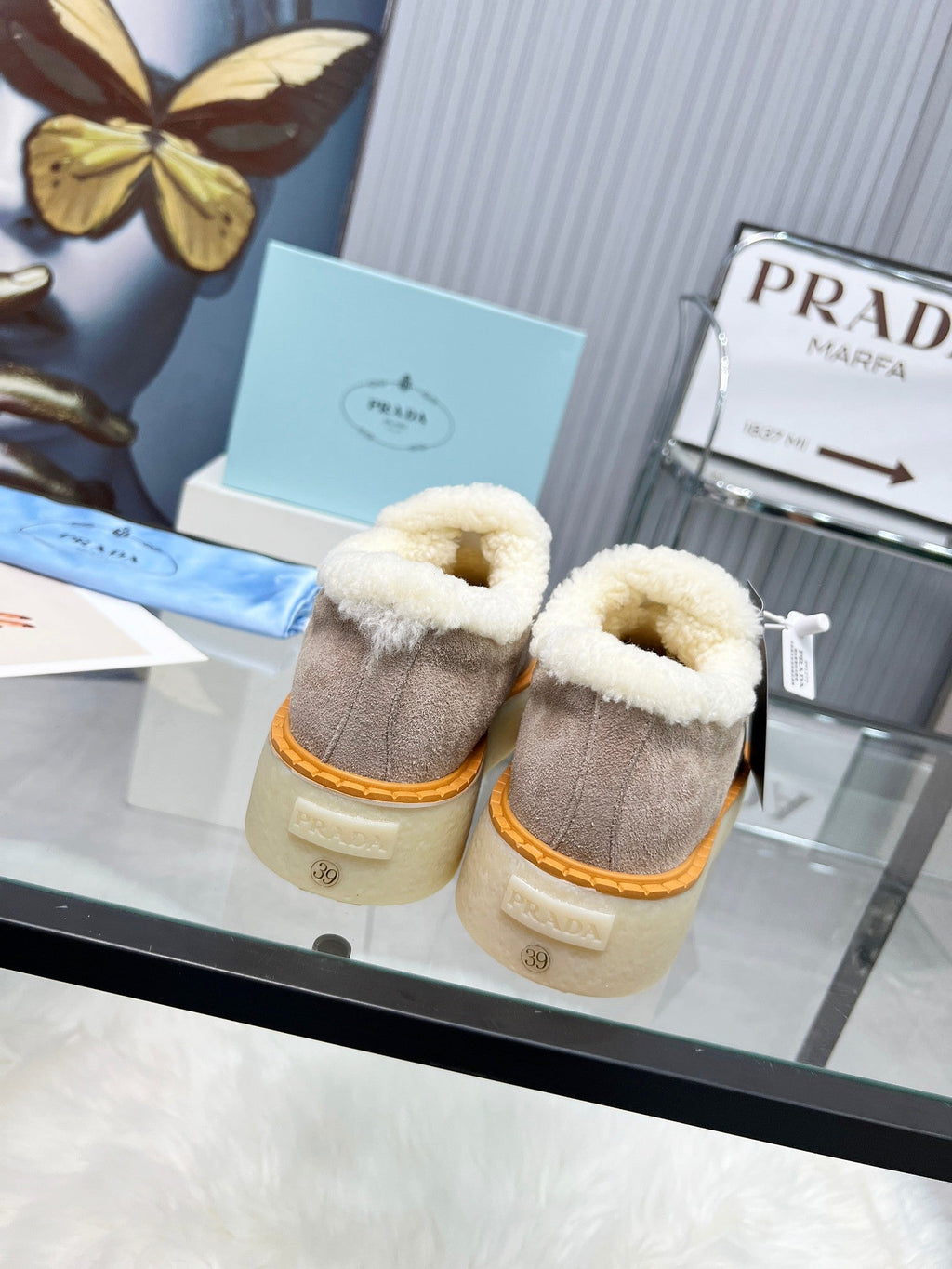 Women’s Shearling-Lined Sneakers