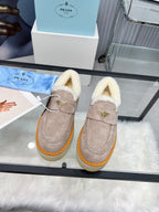 Women’s Shearling-Lined Sneakers