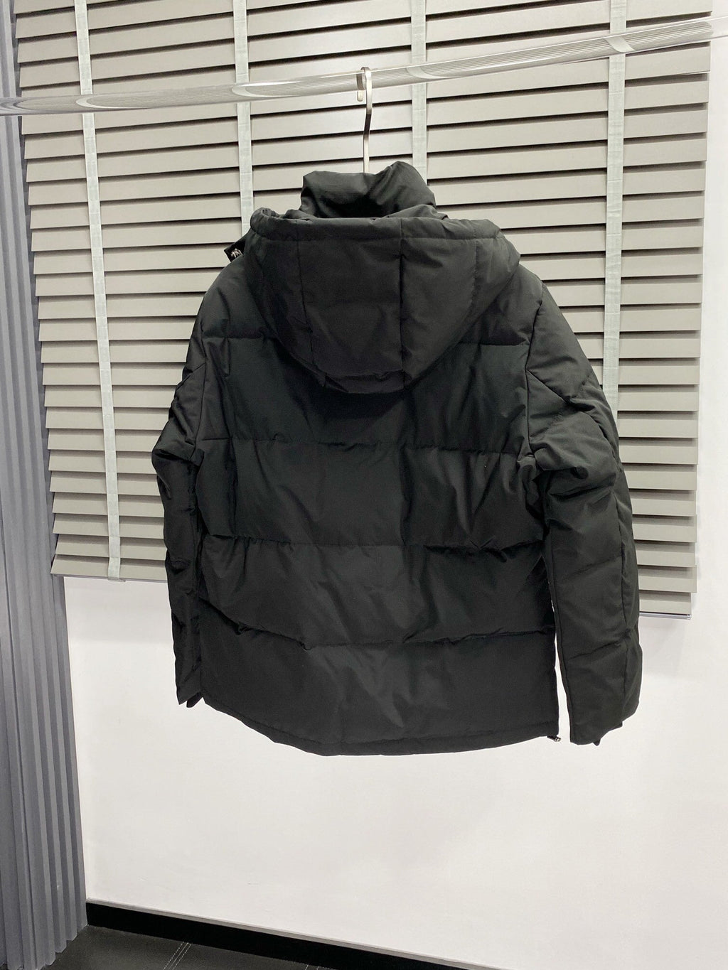 Quilted Hooded Down Jacket