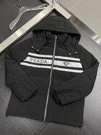 Quilted Hooded Down Jacket