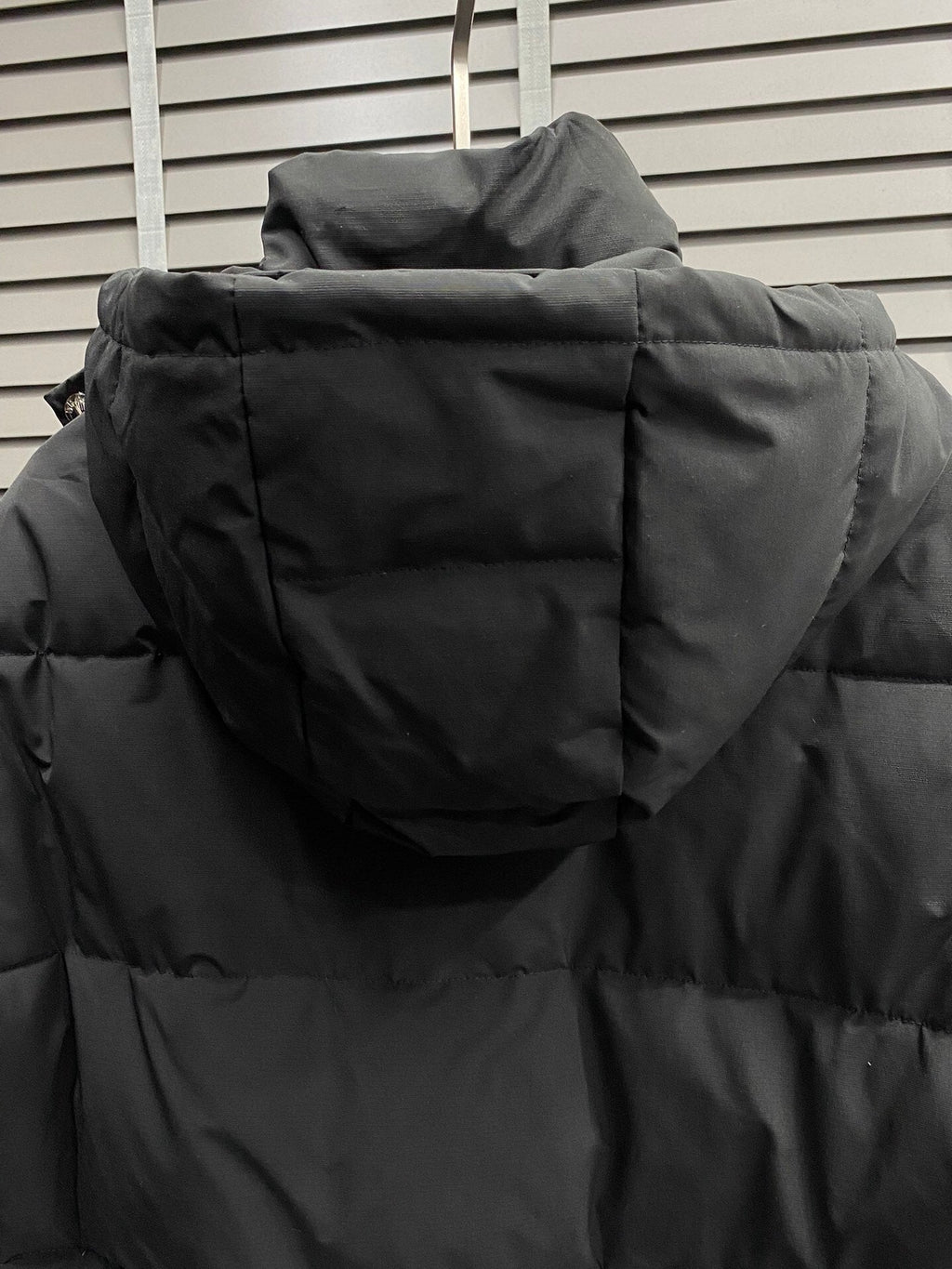 Quilted Hooded Down Jacket