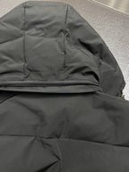 Quilted Hooded Down Jacket