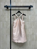 Blush Embellished Halter Top