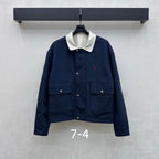 Bristol Contrast-Collar Utility Jacket