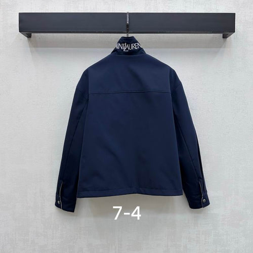 Bristol Contrast-Collar Utility Jacket