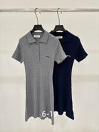 Camden Ribbed Polo Knit Top