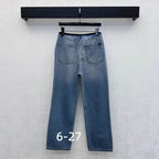 Clara Washed Straight-Leg Jeans