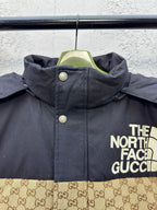 Color-Block Down Jacket