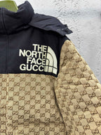 Color-Block Down Jacket