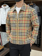 Lightweight Cotton Lapel Jacket