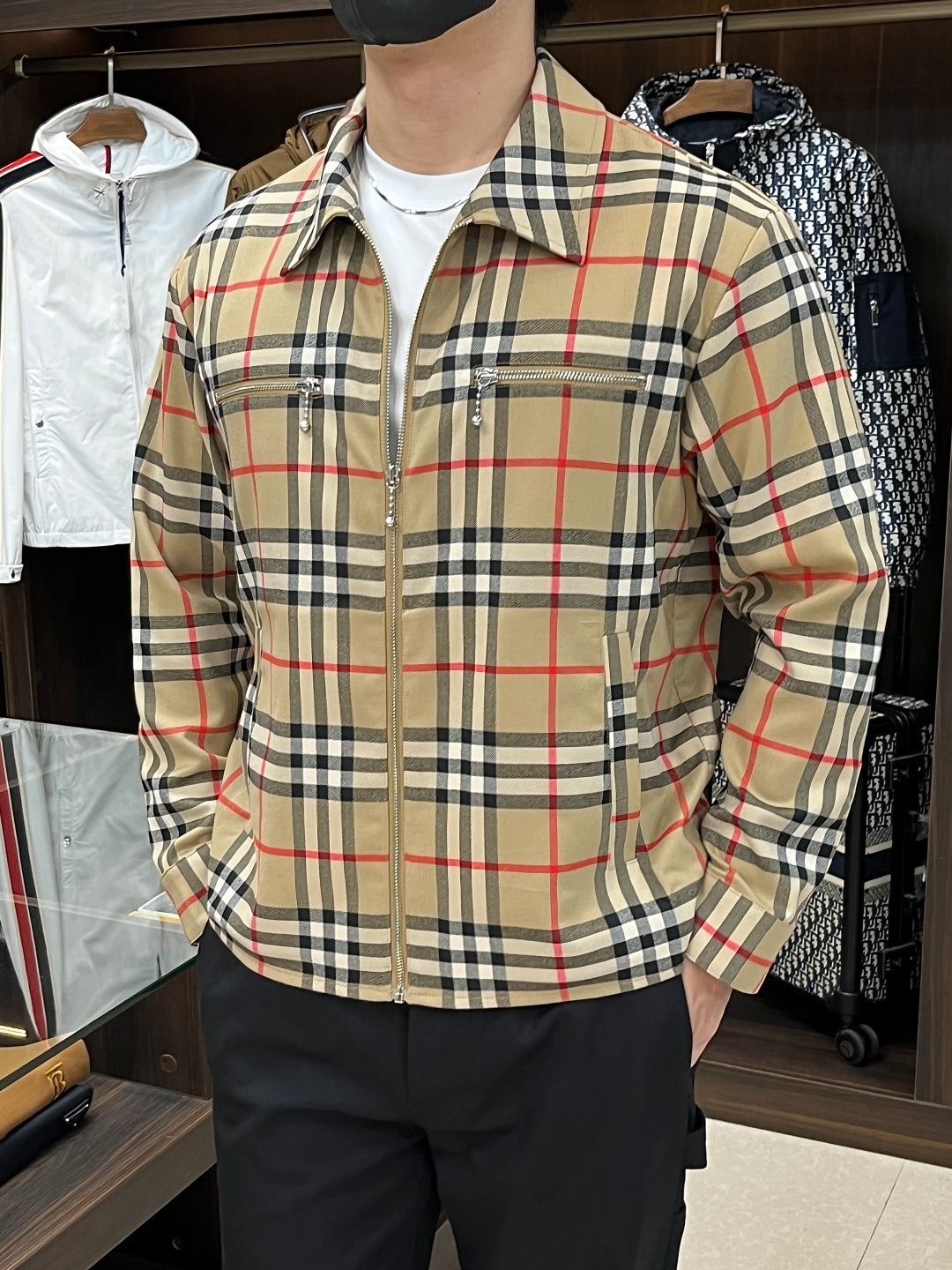 Lightweight Cotton Lapel Jacket