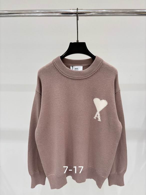 Coeur Contrast-Motif Crewneck Sweater
