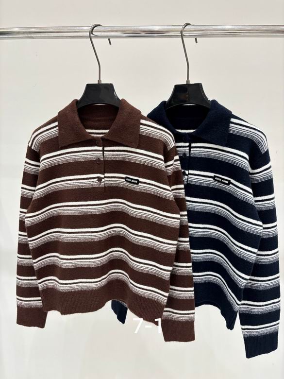 Harbour Striped Zip-Neck Sweater